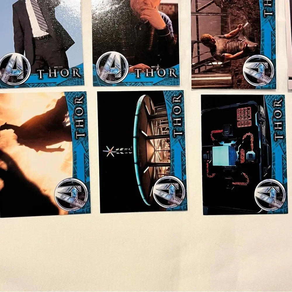 Thor Upper Deck Marvel 2012 The Avengers Assemble trading cards set 46-60, 61-66
